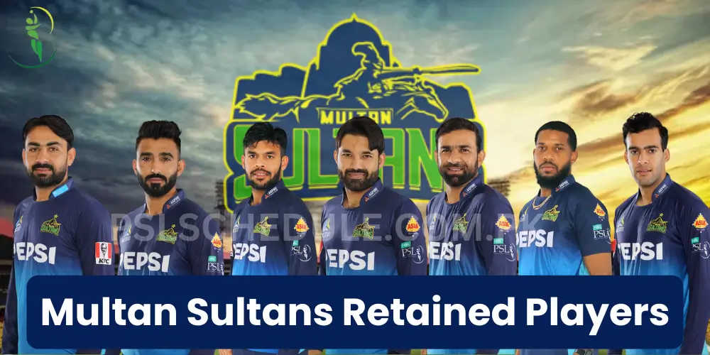 Multan Sultans Retained Players
