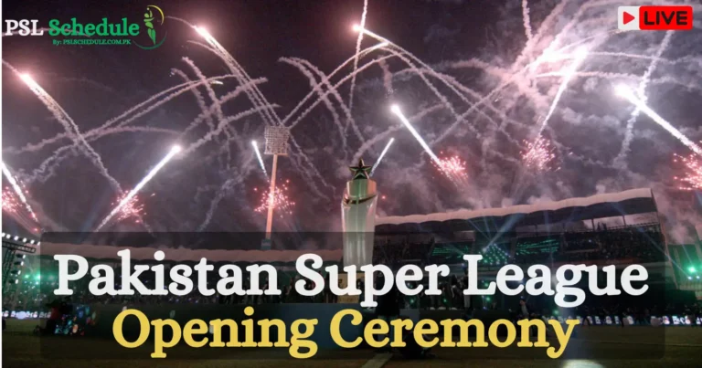 PSL 10 Opening Ceremony