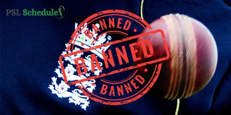 England Bans players from participating in PSL and other leagues