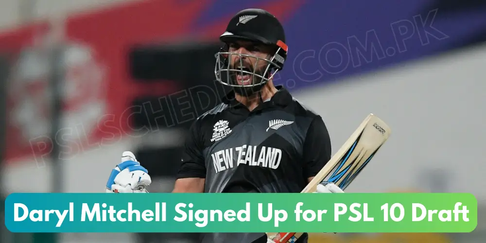 Daryl Mitchell Signed Up For the PSL 10 Draft