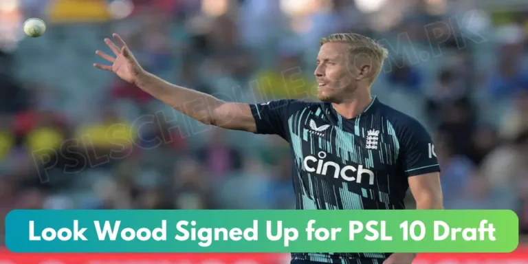 Luke Wood Signed Up For PSL 10 Draft