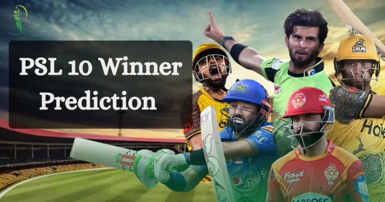 PSL 10 Winner Prediction