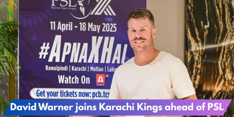 David Warner joins Karachi Kings ahead of PSL