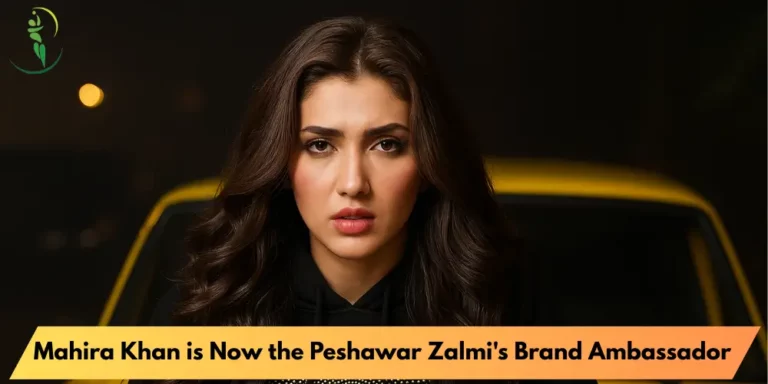 Mahira Khan is Now the Peshawar Zalmi's Brand Ambassador