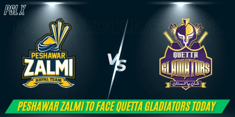Peshawar Zalmi to face Quetta Gladiators today