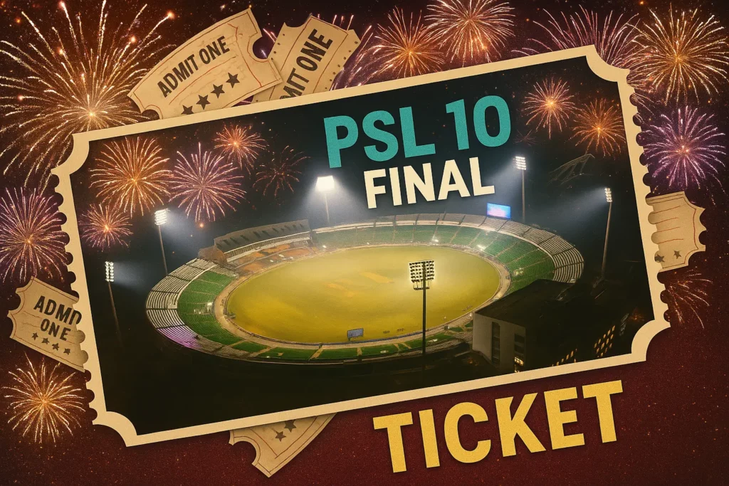 PSL 10 Final Tickets
