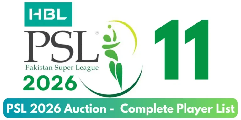 PSL 2026 Auction