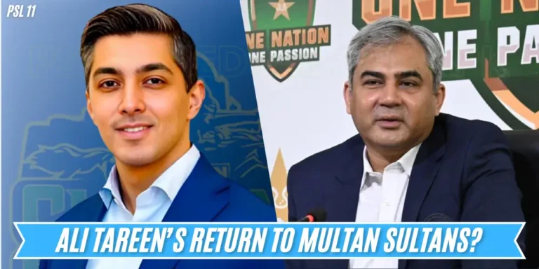Ali Tareen’s Return to Multan Sultans