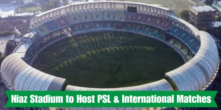 Hyderabad Stadium to Host PSL 11 and International Matches