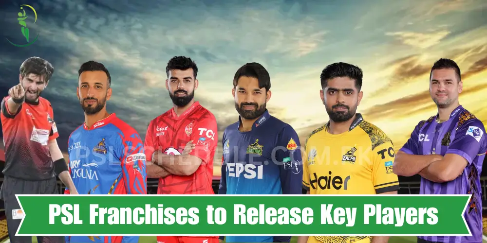 PSL Franchises to Release Key Players