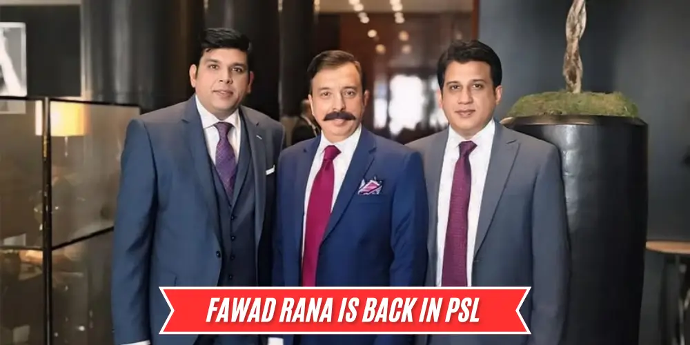 Fawad Rana is back in PSL