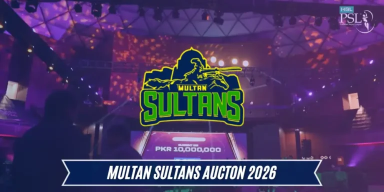 Multan Sultans Auction 2026